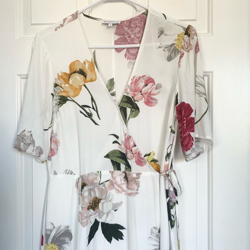 Warehouse Floral Maxi Dress - Picture 4 of 5